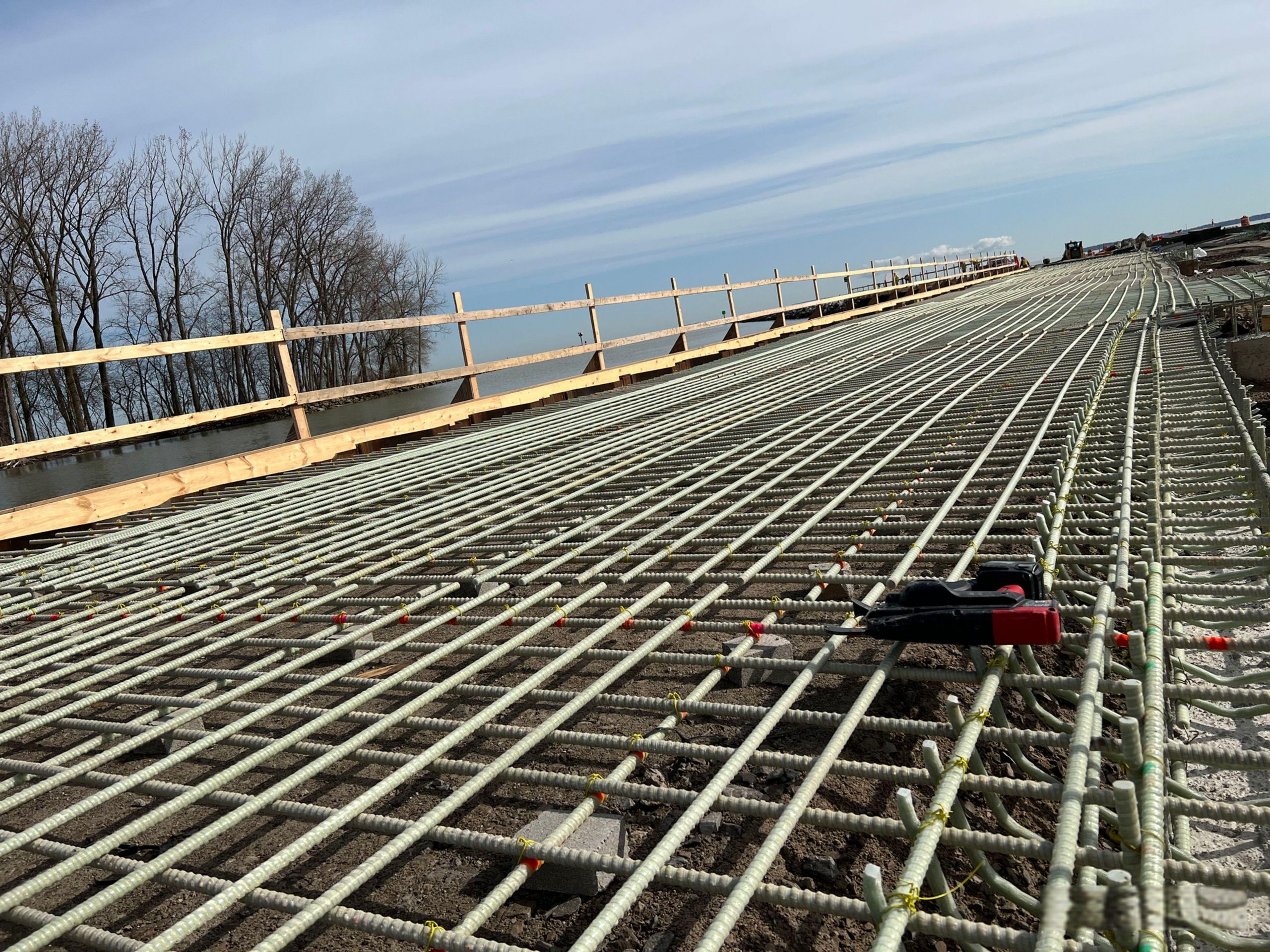 fiberglass rebar for garage slab