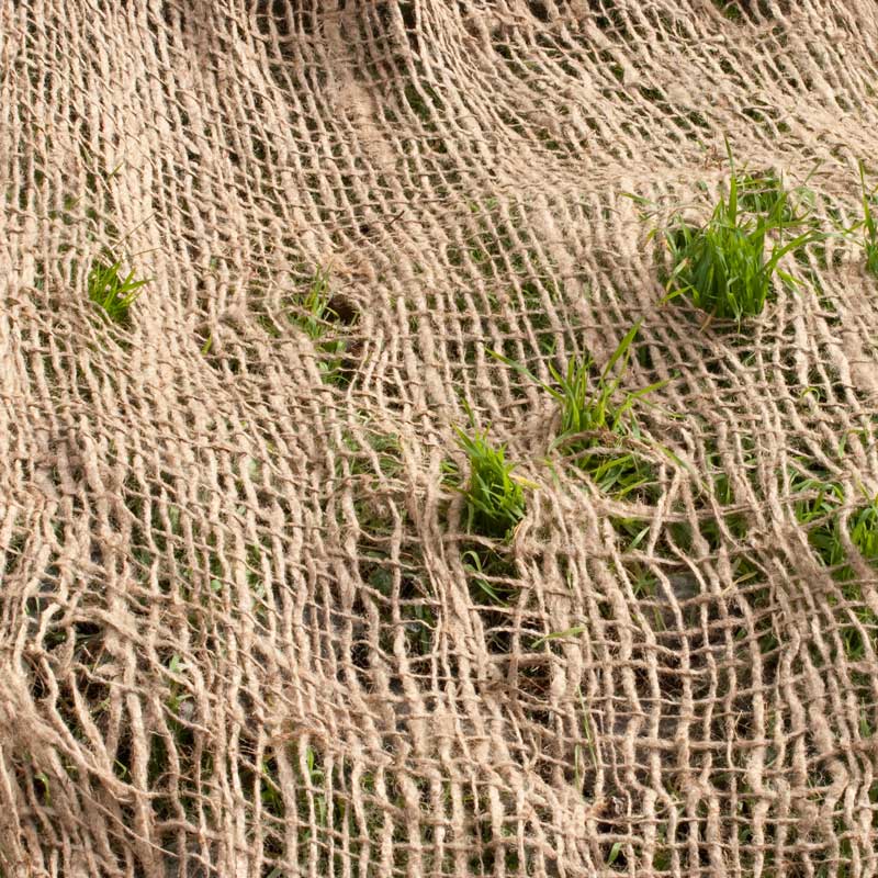 jute lawn netting